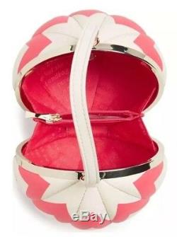 Brand New Plg Kate Spade Flights Of Fancy Hot Air Balloon Bag Aladdin Pink/white