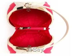 Brand New Plg Kate Spade Flights Of Fancy Hot Air Balloon Bag Aladdin Pink/white