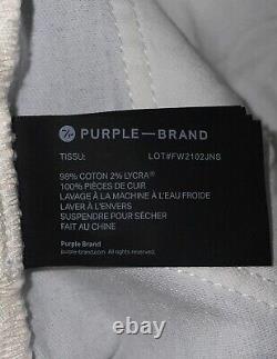 Brand New Purple Brand Denim Size 28 Gradient Paint Splatter Limited Edition
