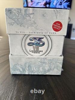 Brand New Sealed PlayStation Vita Game Ys VIII Lacrimosa Of Dana Limited Edition