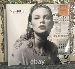 Brand New Sealed Taylor Swift Reputation Limited Edition FYEOrange 2X Vinyl LP