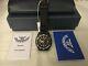 Brand New Squale 1521 50 Atmos 1521-026pvd Pvd Black Watch Warranty Swiss Made