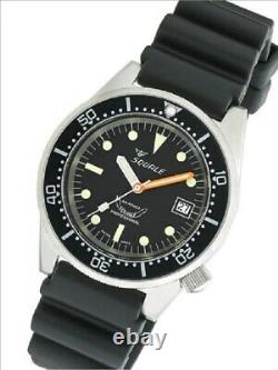 Brand New Squale 1521 50 Atmos Black 026 Matte Watch Warranty Swiss Made