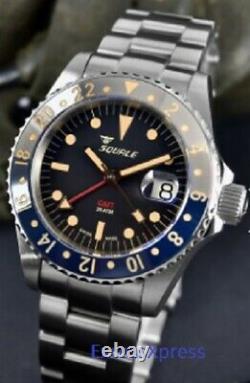 Brand New Squale 1545 30 Atmos TROPIC GMT CERAMICA Watch Under Warranty