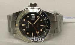 Brand New Squale 1545 30 Atmos TROPIC GMT CERAMICA Watch Under Warranty