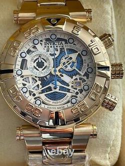 Brand New Subaqua Noma 1 Skeleton Dial Chronograph Swiss Made Limited Edition