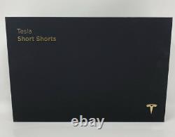 Brand New Tesla Short Shorts Size Small Limited Edition READY TO SHIP