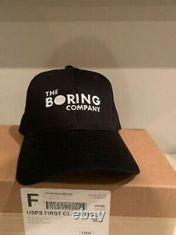 Brand New The Boring Company Hat Limited Edition 100% Authentic Elon Musk