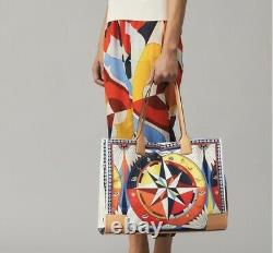 Brand New Tory Burch Compass 2021 Summer Limited Edition Large Ella Tote
