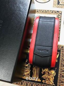 Brand New Vertu Ayxta Flip Phone Black and Red limited edition leather Case