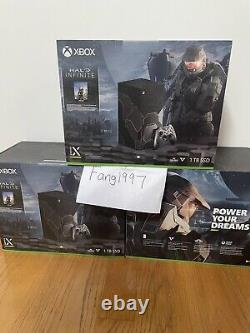 Brand New Xbox Series X Halo Infinite Limited Edition Bundle Ready To Ship