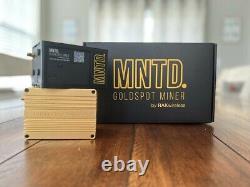 Brand new Limited Edition MNTD RAKwireless Helium Goldspot US915 HNT Miner