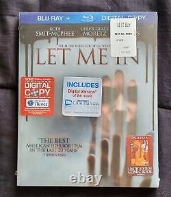 Brand new sealed Let Me In blu ray with comic book and slip cover