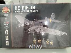 Brickmania toys He111-16 medium bomber Sealed Brand new