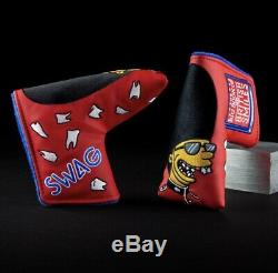 British Smiles Swag putter cover, LIMITED EDITION, BRAND NEW. SHIP ASAP