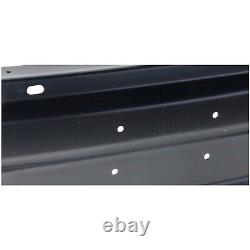 Bumper Face Bar For 2014-2018 Ram 1500 19-21 1500 Classic Black FogLight Holes