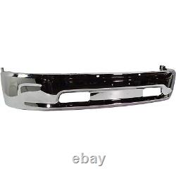 Bumper For 2013-2018 Ram 1500 19-21 Ram 1500 Classic Front Lower Chrome 2Pc Type