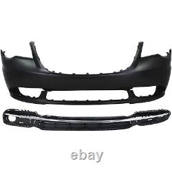 Bumper Kit For 2011-2016 Chrysler Town & Country Front CAPA Certified Part 2Pc