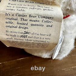 Cartier Bear Co. Nicolette Special Annual Limited Edition Vintage Rare Brand New