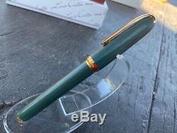 Cartier Dandy Green Ebonite Limited Edition Fountain Pen- Brand New