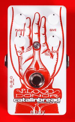 Catalinbread Effects Pedal, BLOOD DONOR Limited Edition 2023, Brand New