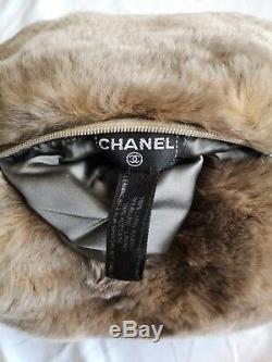 Chanel Rabbit Fur Muff Bag With Chain Brand New 100% Authentic Limited Edition