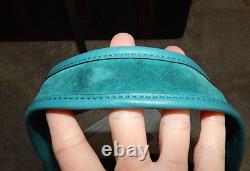 Coach Handbag Purse Haversack Bleecker 12797 Limit Ed Cyan Blue Leather Bag COA