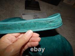 Coach Handbag Purse Haversack Bleecker 12797 Limit Ed Cyan Blue Leather Bag COA