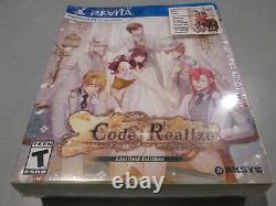 Code Realize Future Blessings Limited Edition PlayStation Vita Brand New Sealed