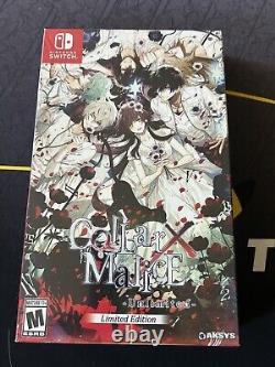 Collar X Malice Unlimited (Nintendo Switch) Limited Edition BRAND NEW