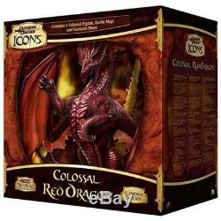 Colossal Red Dragon Brand New in Box Sealed D&D Icons Limited Edition