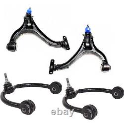 Control Arm For 2007-2010 Jeep Grand Cherokee Front L and R Upper and Lower RWD