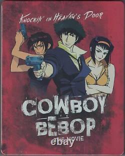 Cowboy Bebop The Movie Knockin' On Heaven's Door Blu-Ray Steelbook Brand NEW