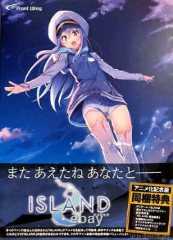 DHL Frontwing ISLAND Anime Memorial Edition+Art Book+Tapestry+3CD Window PC Game