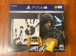 Death Stranding Ps4 Pro Limited Edition Playstation 4 Console Only Brand New