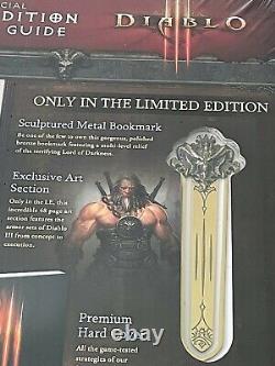 Diablo III 3 Limited Edition Hardover Stategy Guide Brand New, Sealed