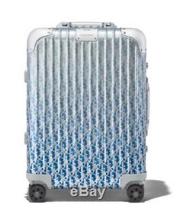 Dior Rimowa Cabin Suitcase Blue Gradient Brand New Limited Edition Bag Carry On