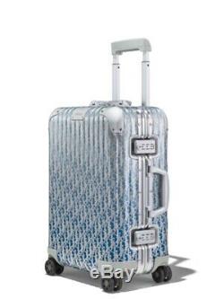Dior Rimowa Cabin Suitcase Blue Gradient Brand New Limited Edition Bag Carry On