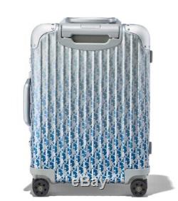 Dior Rimowa Cabin Suitcase Blue Gradient Brand New Limited Edition Bag Carry On