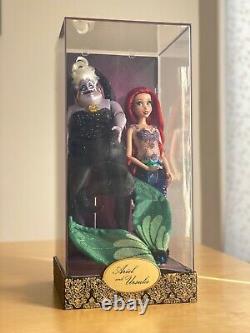 Disney Fairytale Designer Ariel and Ursula Doll LIMITED EDITION BRAND NEW