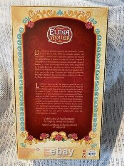 Disney Limited Edition Elena Of Avalor Doll 17Brand New