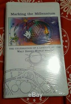 Disney, Marking the Millennium. RARE. VHS Tape. EPCOT ONLY. BRAND NEWithSEALED