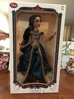 Disney Store Limited Edition Aladdin Jasmine Doll Brand New Sealed Box LE 5000