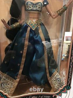 Disney Store Limited Edition Aladdin Jasmine Doll Brand New Sealed Box LE 5000