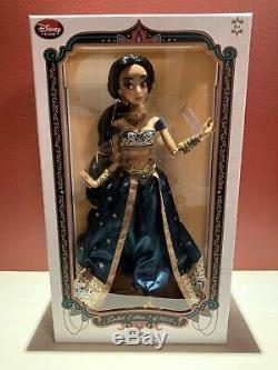 Disney Store Limited Edition Aladdin Jasmine Doll Brand New in Box LE 5000 FEDEX