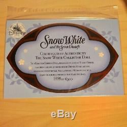 Disney Store Snow White Rags Limited Edition 17 Doll Brand New In Box