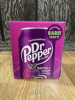 Dr. Pepper Berries and Cream! Limited Edition. Brand new! Only 580 in the world