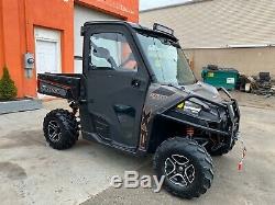 Enclosed Polaris Ranger Xp900, Limited Edition Eps, Heat, Brand New Winch, Radio