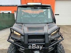 Enclosed Polaris Ranger Xp900, Limited Edition Eps, Heat, Brand New Winch, Radio