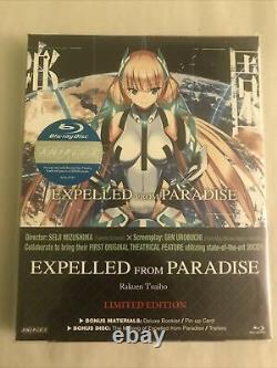 Expelled From Paradise Limited Edition Anime Blu-ray Aniplex OOP BRAND NEW